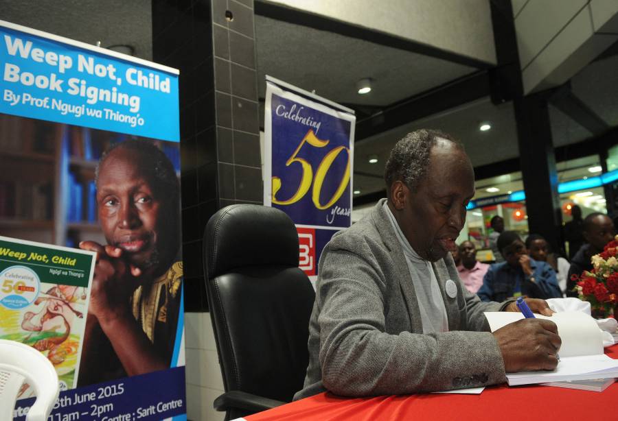 Murió famoso escritor keniano Ngugi wa Thiong'o, candidato al Nobel 