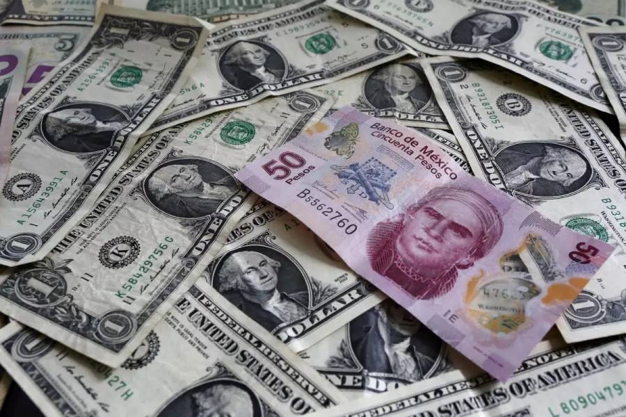 El peso se aprecia frente al dólar; cotiza en 19.31 unidades