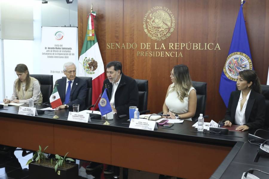OEA supervisará histórica elección judicial: Fernández Noroña