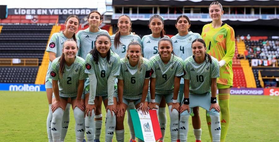 México Sub-20 Femenil golea a Panamá y se perfila como líder rumbo a Polonia 2026