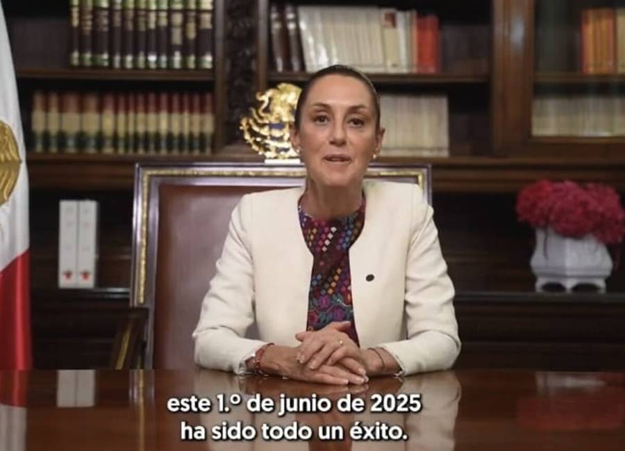 Claudia Sheinbaum celebra jornada electoral exitosa y reafirma compromiso con el Estado de Derecho