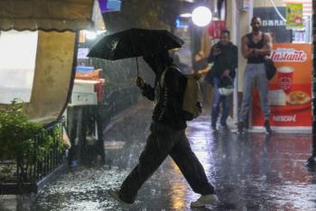 Activan Alerta Amarilla por lluvias fuertes y caída de granizo en la CDMX