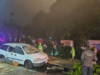 Brigada Tormenta activada en la Cuauhtémoc ante afectaciones por aguacero