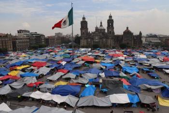 Sheinbaum reitera que no se reprimirá a la CNTE y que el diálogo permanece abierto