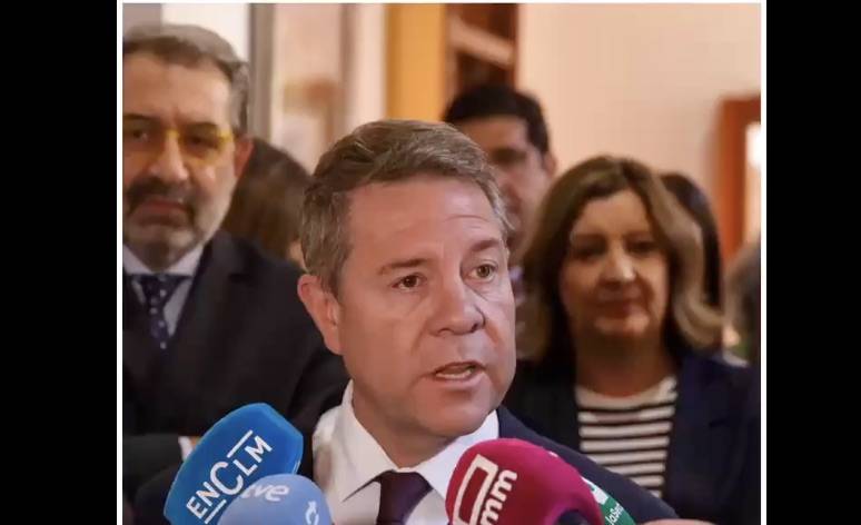 Emiliano García-Page pide a Pedro Sánchez adelantar elecciones generales en España