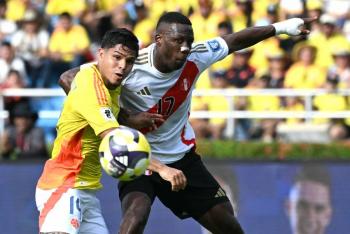 Colombia sigue tambaleando rumbo al Mundial tras empatar ante Perú