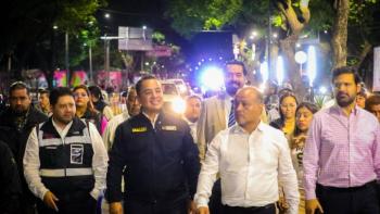 GAM inaugura Sendero de Paz en Avenida Fortuna con 3 km de iluminación