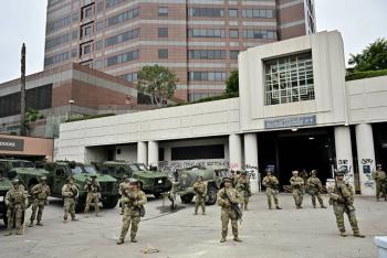 Guardia Nacional llega a Los Angeles para reprimir protestas contra redadas