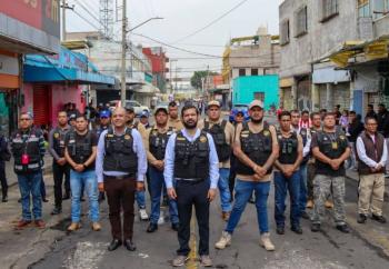 GAM ordena comercio ambulante en tianguis de Casas Alemán