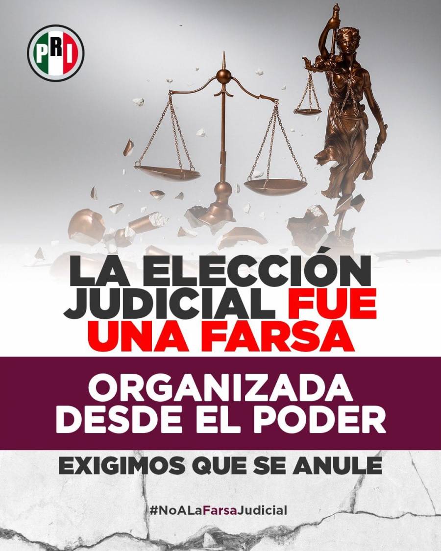 PRI Impugna Elección Judicial ante el INE, denuncia irregularidades; exige nulidad