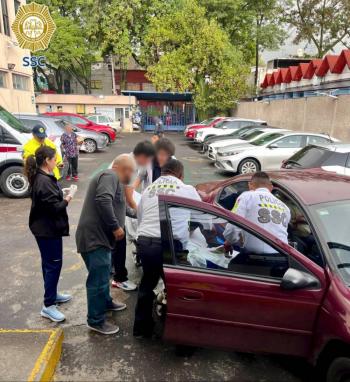 Policías de tránsito atienden parto en calles de la alcaldía Miguel Hidalgo