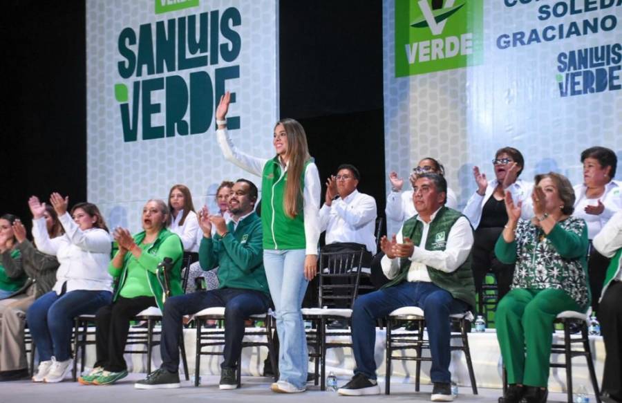Ruth González Silva lidera la renovación del Comité Municipal del PVEM en Soledad con Diana Ruelas al frente