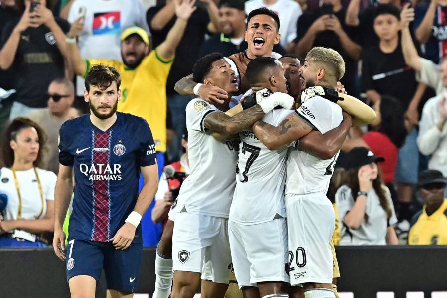 ¡Sorpresa! Botafogo vence al PSG en duelo de monarcas en el Mundial de Clubes