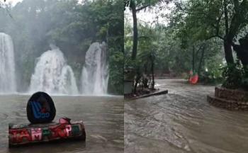 Hallan sin vida a trabajador arrastrado por un dren en Tamuín; continúa búsqueda de empleado desaparecido en el río Tampaón