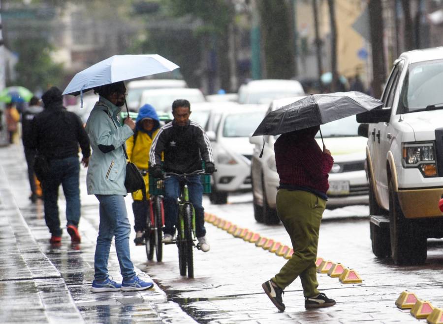 Alerta amarilla en CDMX por lluvias intensas esta tarde y madrugada