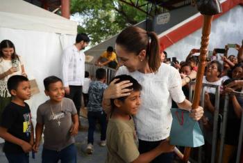 Concluye Sheinbaum gira por el sureste; supervisó daños por huracán y programas sociales