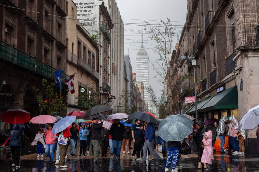 Emiten alerta naranja por lluvias muy fuertes en la Ciudad de México; nueve alcaldías en situación de riesgo 