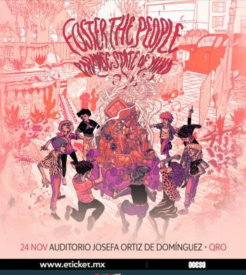 Foster The People presenta la etapa latinoamericana de Paradise State of Mind Tour