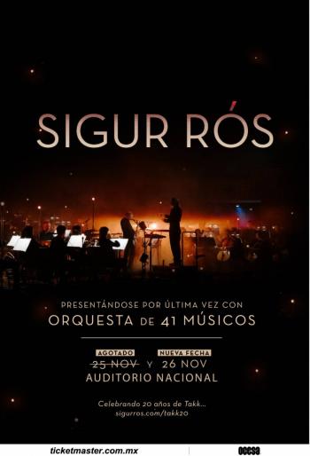 Sigur Rós anuncia segunda fecha en México como parte de su gira norteamericana