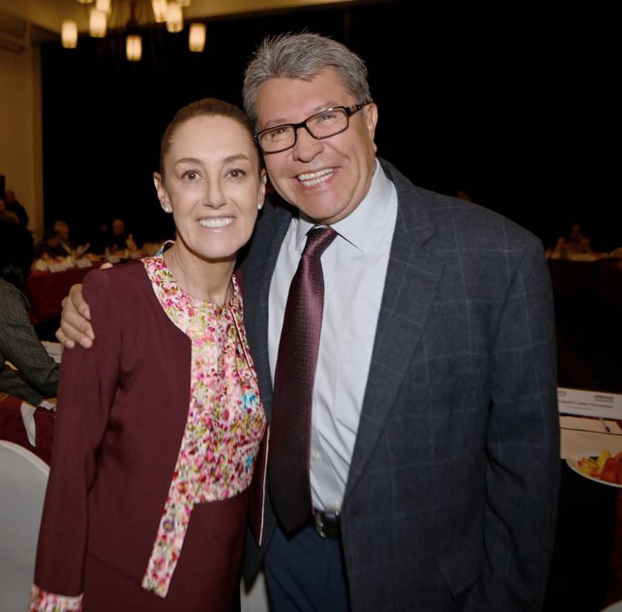 Monreal felicita a la presidenta Sheinbaum, y destaca avances legislativos en periodo extraordinario
