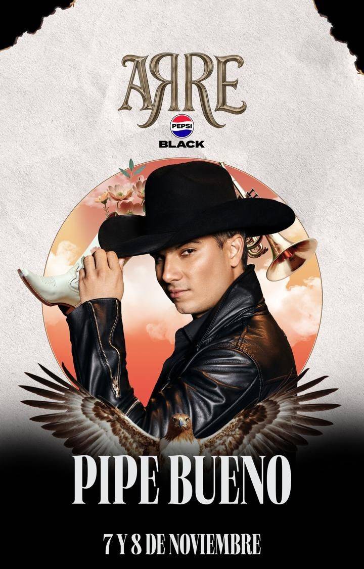 Pipe Bueno llevará su música al Festival Arre Monterrey  
