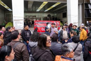 Trabajadores del Poder Judicial CDMX entregan pliego petitorio; paro sigue sin solución