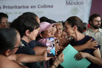 Anuncia Claudia Sheinbaum inversión de 12 mmdp para Colima en salud, educación e infraestructura.