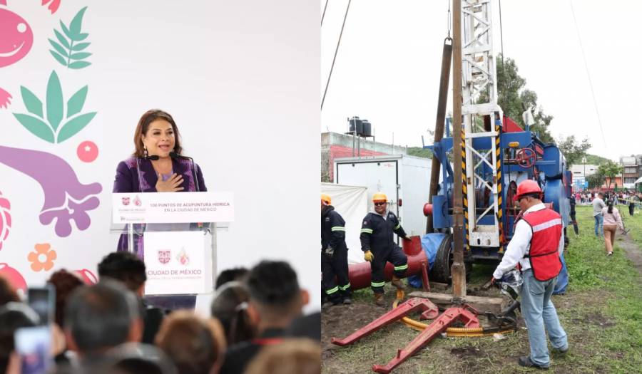 CDMX construirá 100 pozos de infiltración en 2025 para recargar acuíferos y reducir inundaciones