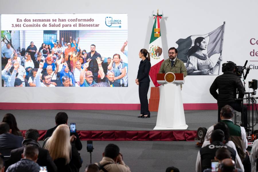 Suman más de 3 mil 900 comités comunitarios de salud en solo dos semanas