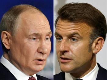Macron pide alto el fuego en Ucrania en primera conversación con Putin desde 2022