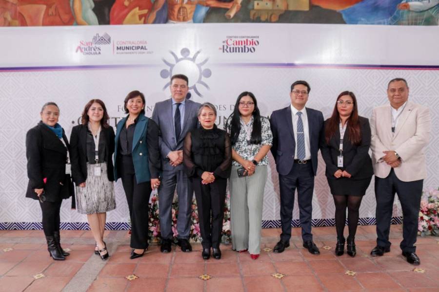 Re&uacute;ne San Andr&eacute;s Cholula a contralor&iacute;as municipales para reforzar normativas