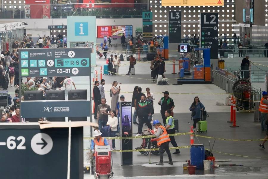 AICM realiza simulacro con hipótesis de piloto muerto en vuelo para reforzar protocolos de emergencia   