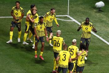 Dortmund vence al Monterrey y frustra el reencuentro entre el Madrid y Ramos