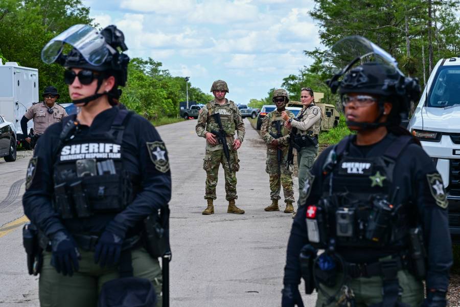EEUU despliega 200 marines en Florida para apoyar tareas de control migratorio