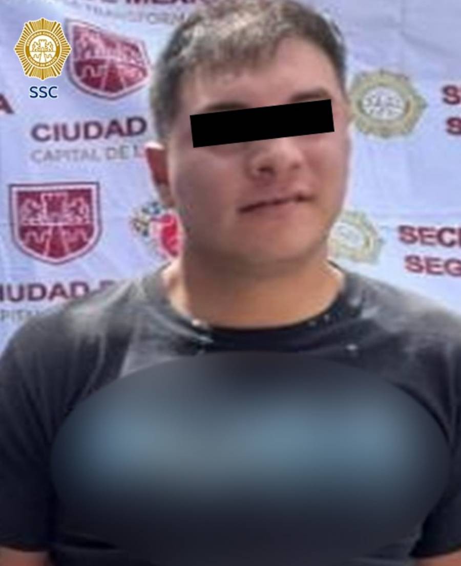 Detienen a presunto integrante de célula delictiva en Álvaro Obregón 