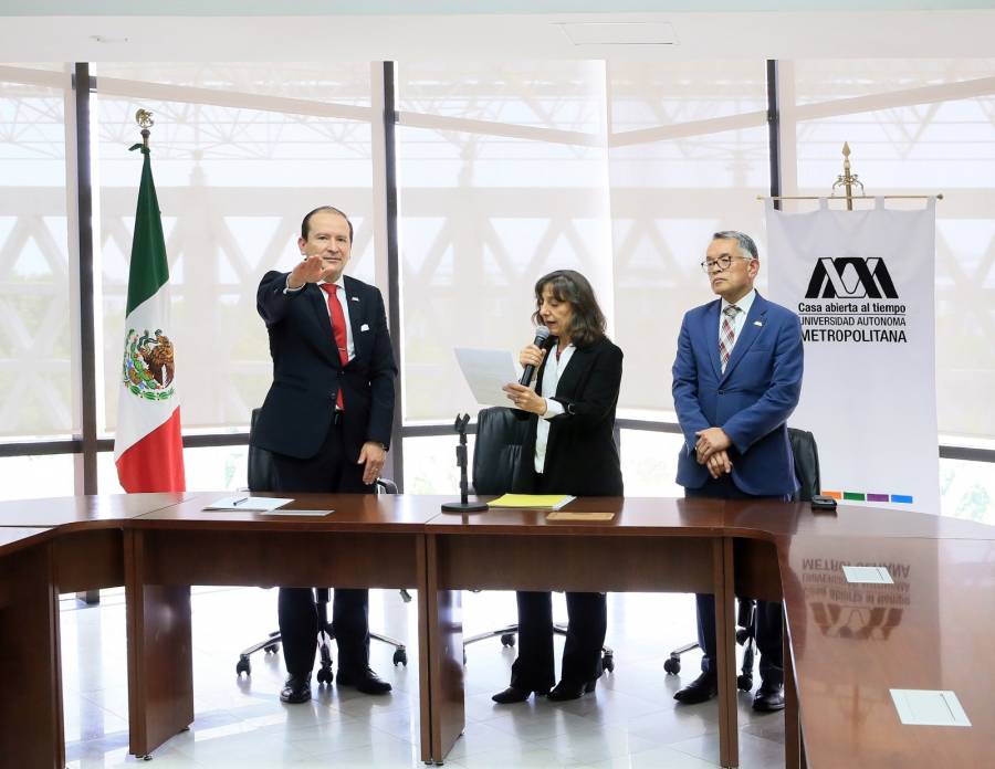 Gustavo Pacheco López tomó protesta como rector general de la UAM