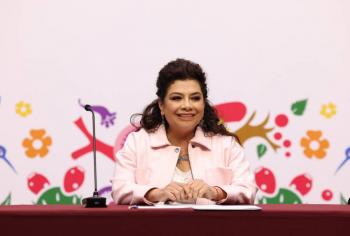 Clara Brugada respalda iniciativa de Sheinbaum para tipificar la extorsión como delito grave y llama a discutir el contenido de las Utopías