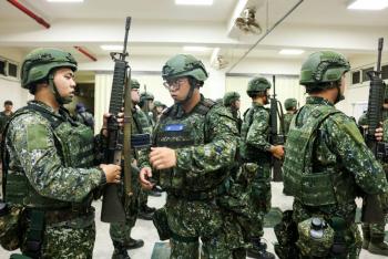 Ante la amenaza china, Taiwán inicia sus ejercicios militares anuales