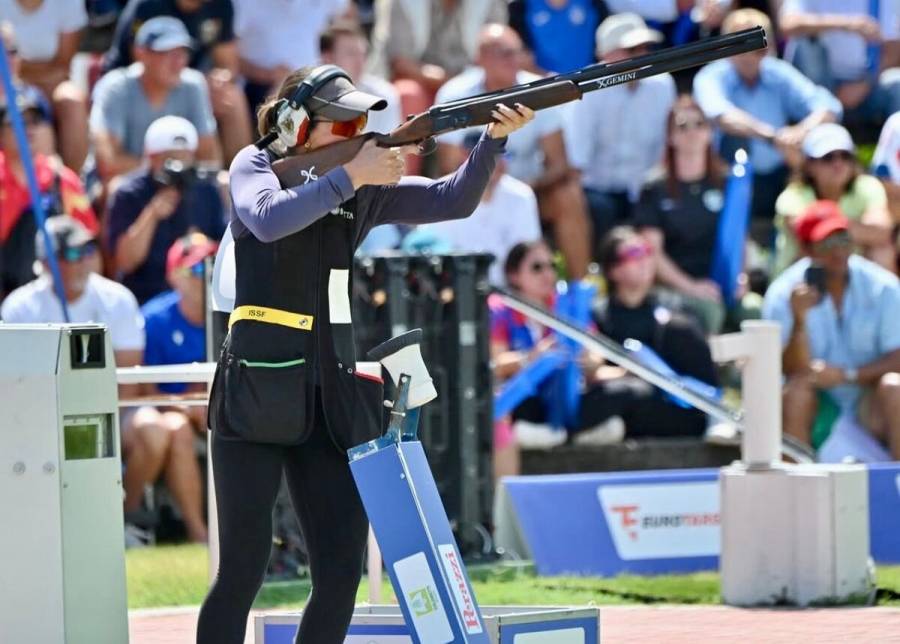 Gabriela Rodríguez continúa en la élite de las Copas del Mundo de tiro deportivo
