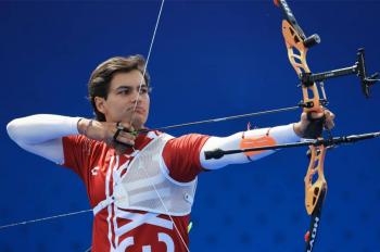 Alejandra Valencia y Matías Grande, Top 10 en Copa del Mundo de Tiro con Arco