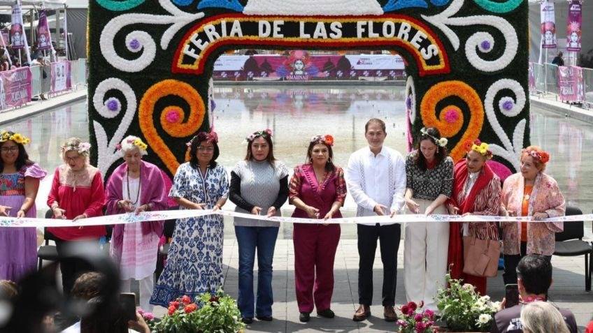 Clara Brugada inaugura la 168ª Feria de las Flores en Álvaro Obregón y lanza programa “Manzanas Verdes”  
