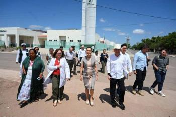 Claudia Sheinbaum inaugura Hospital IMSS Bienestar V&iacute;cam Switch en Sonora