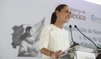 Sheinbaum desde Culiacán: “Quienes quieren que fracasemos, se quedarán con las ganas”