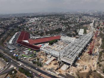 Continúa el avance en la construcción del Complejo Observatorio