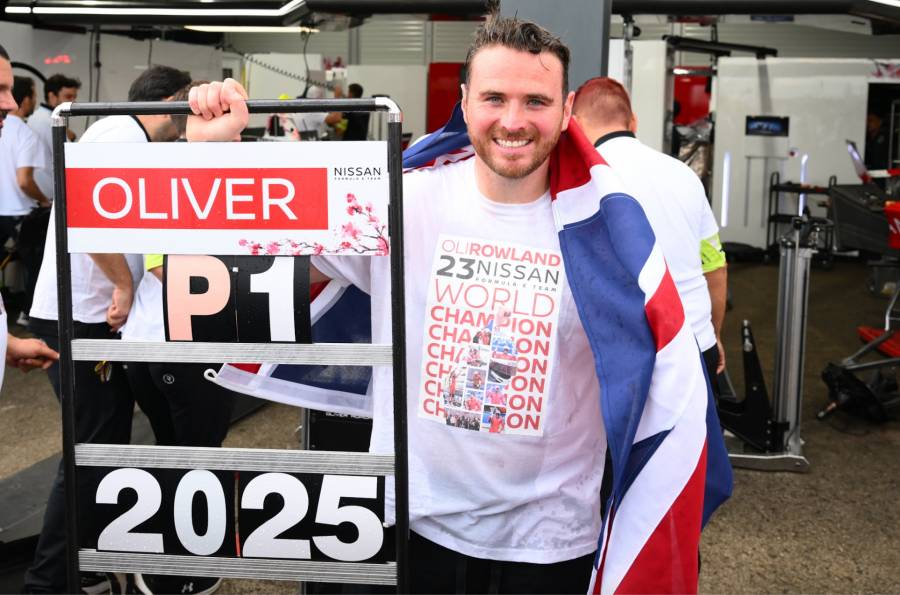 Oliver Rowland se corona campeón mundial de Fórmula E 2025 tras espectacular actuación en Berlín
