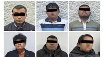 Detienen a seis presuntos integrantes de “La Unión Tepito” en operativos conjuntos en la Ciudad de México