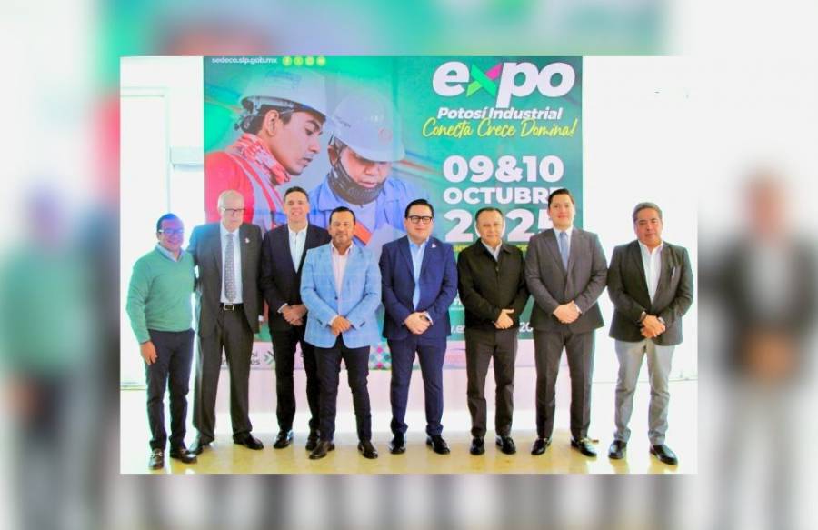 San Luis Potosí será sede de la Expo Potosí Industrial 2025, un encuentro clave para el desarrollo económico regional