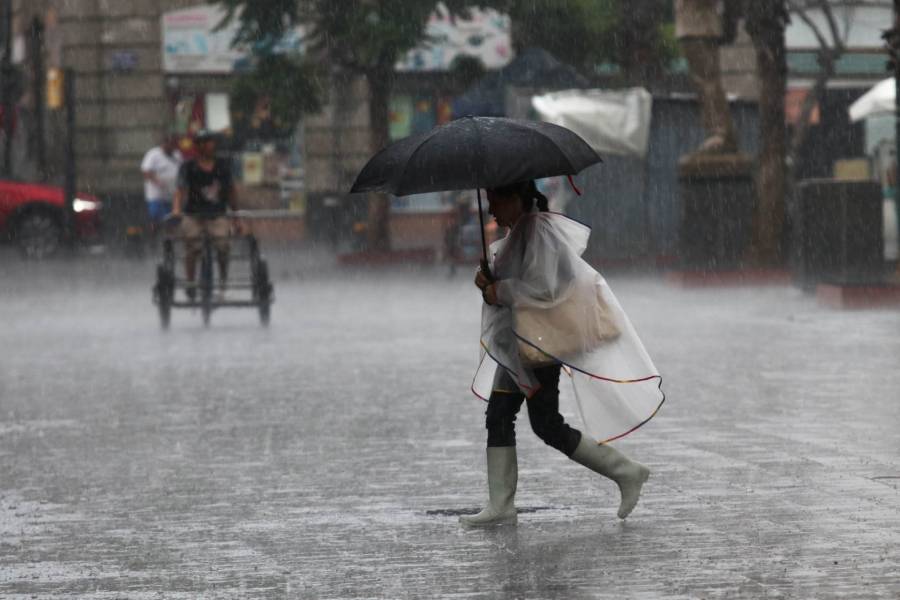 Activan Alerta Amarilla por lluvias fuertes y granizo en CDMX este martes