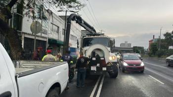 Gobierno capitalino atiende 47 encharcamientos y 22 árboles caídos por lluvias en CDMX