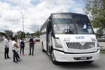 Solo la mitad del transporte público de Puebla pasó la Revista Vehicular: SMT